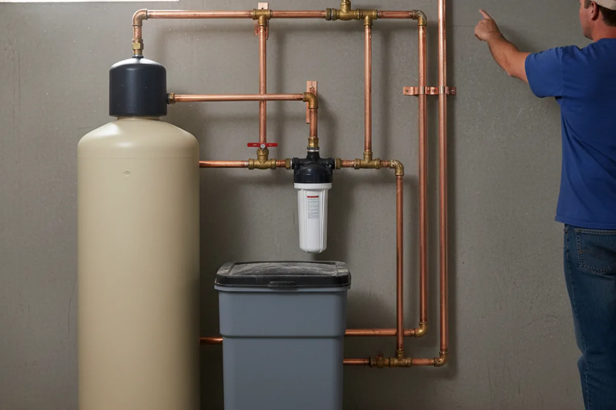Whole-house water treatment system installed in Saginaw